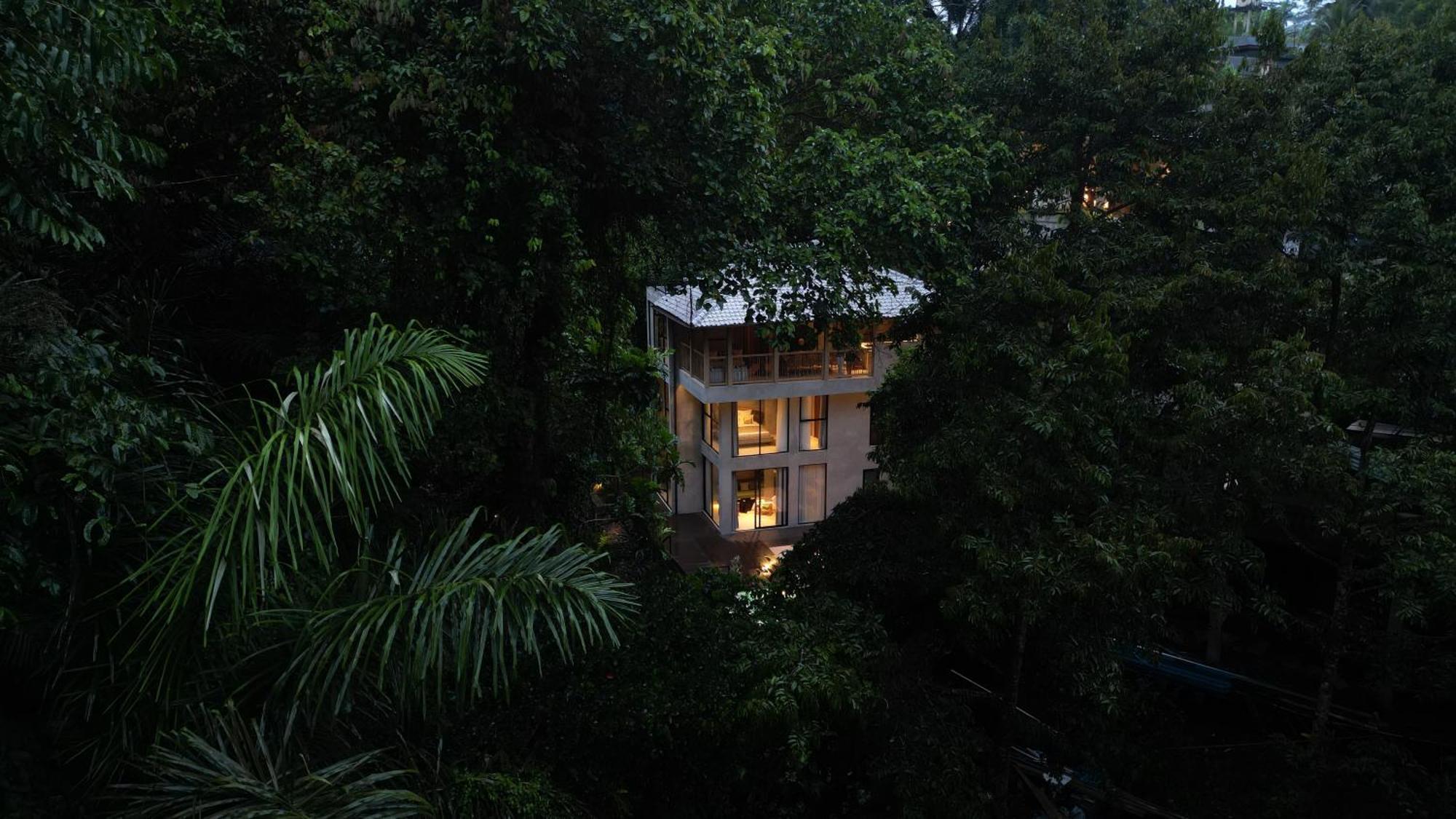 Villa Bamboolina Jungle Unique Art&river Access Ubud